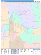 Fort Smith Digital Map Color Cast Style